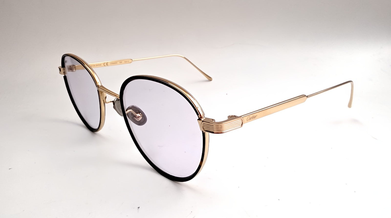 Authentic Luxury Cartier Gold Eyewear CT02500
