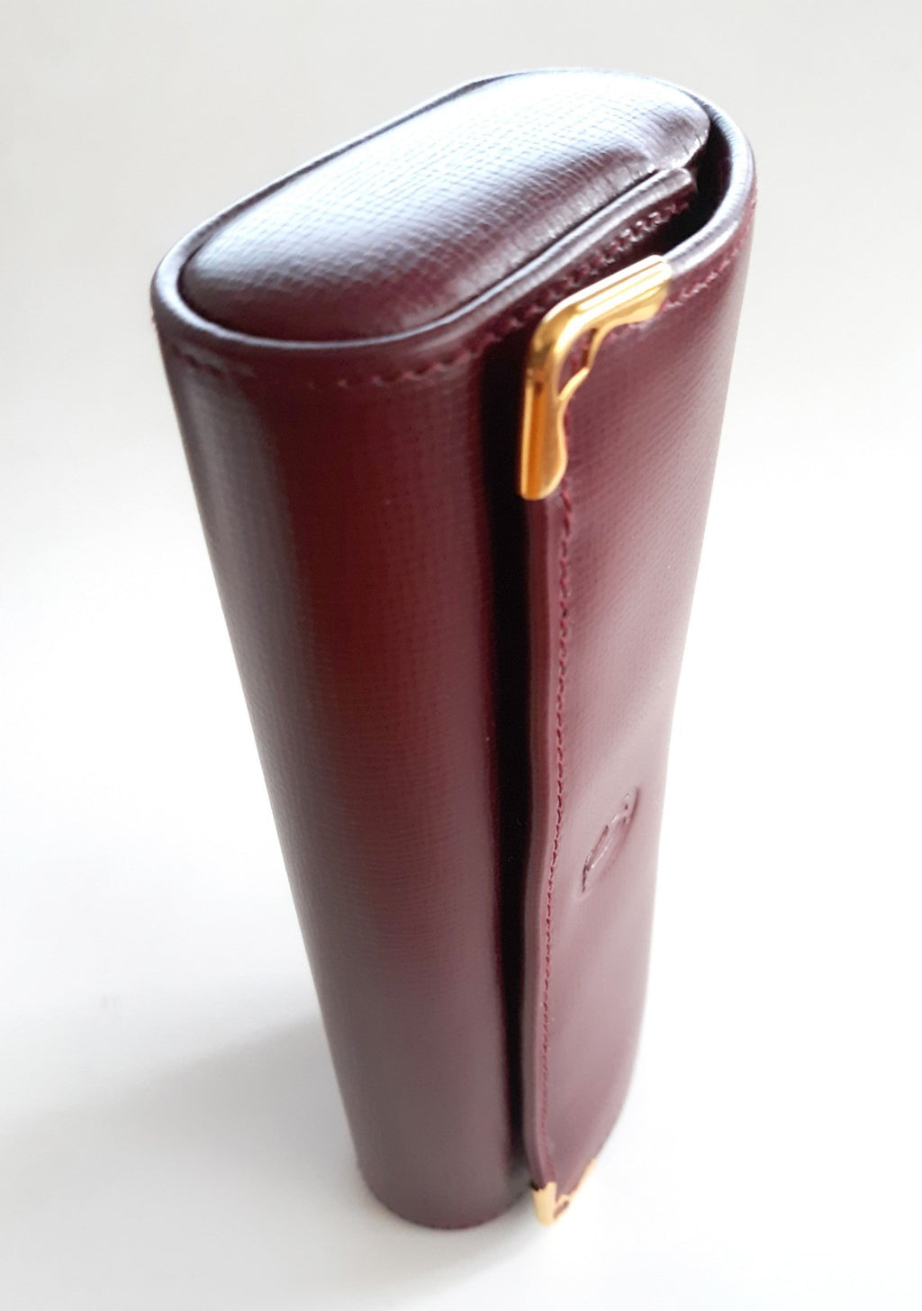 Vintage Cartier Hard Case Red Leather Eyeglasses CASE
