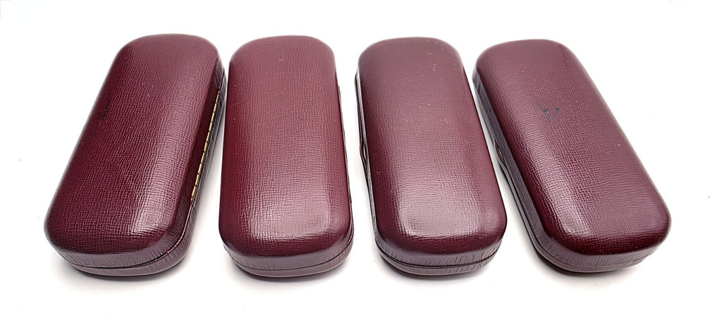 Vintage Cartier Hard Case Red Leather Eyeglasses CASE