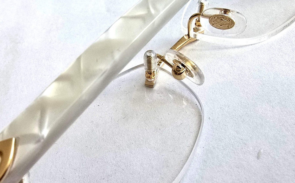 New Authentic Cartier Nose Pad Screws Replacement Gold Silver + Free Screwdriver