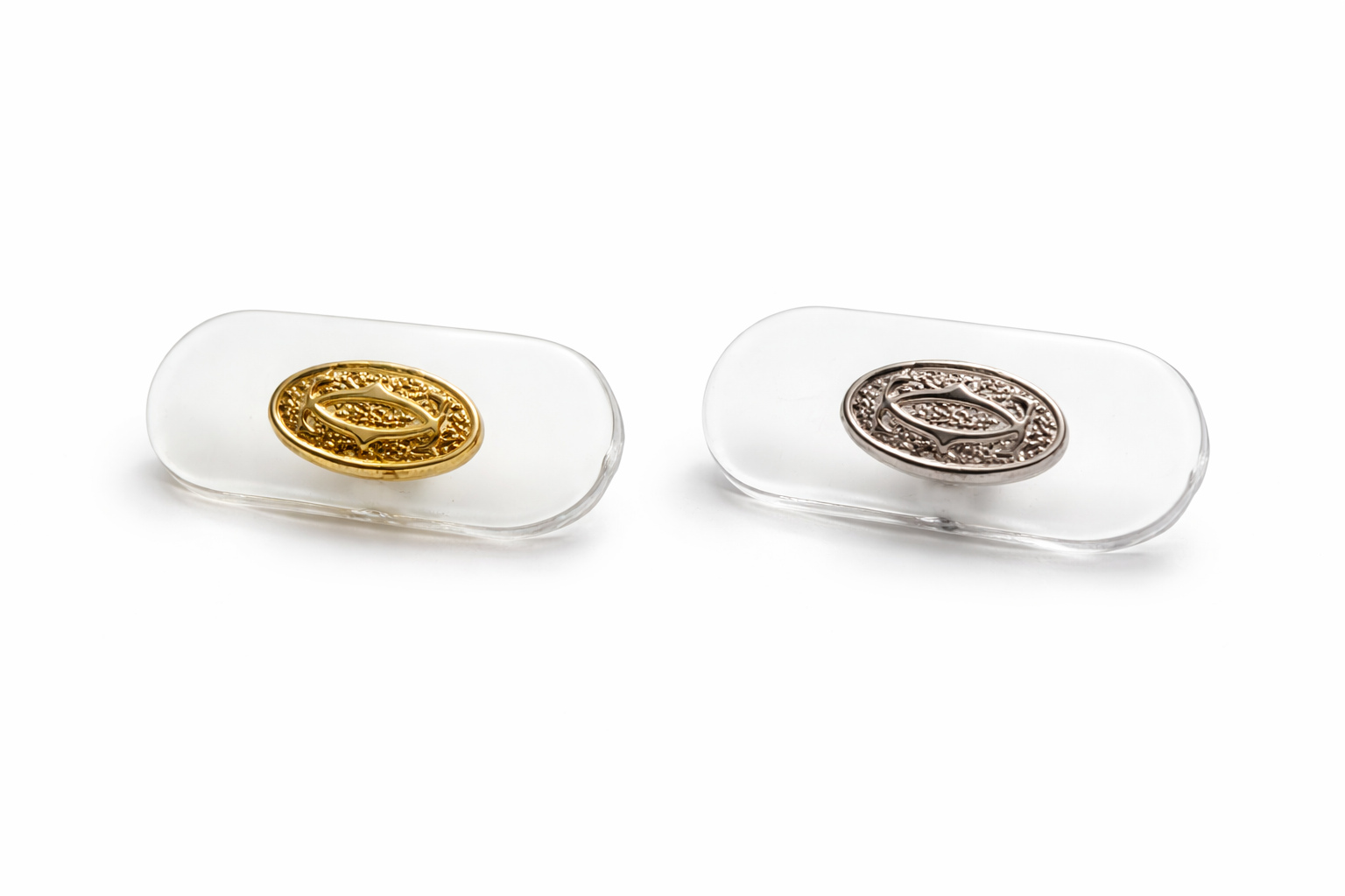 Auth Cartier Eyeglasses Nose Pads Replacement Large + Free Screwdriver