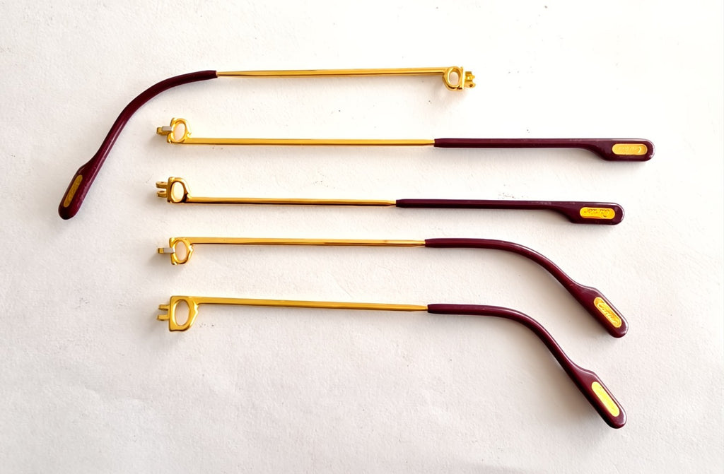 Authentic Cartier Glasses Parts Temples