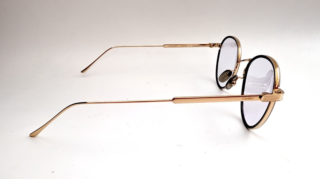 Authentic Luxury Cartier Gold Eyewear CT02500