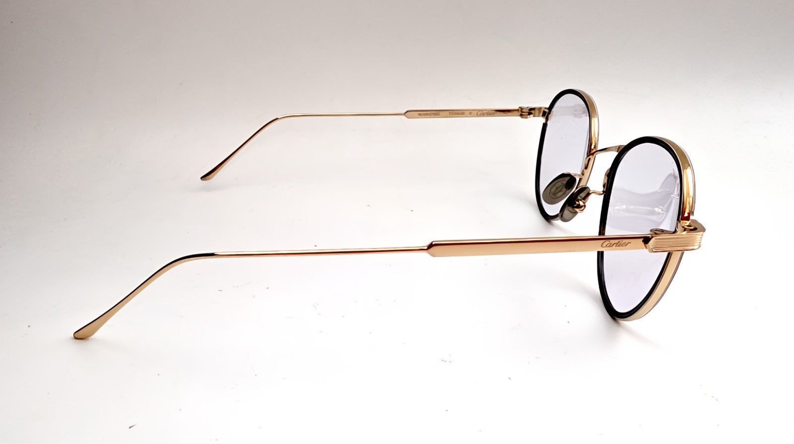 Authentic Luxury Cartier Gold Eyewear CT02500