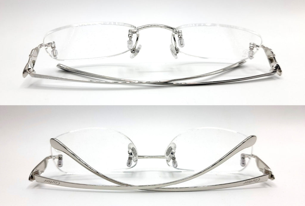 Authentic Cartier Silver Panthere Glasses CT00580
