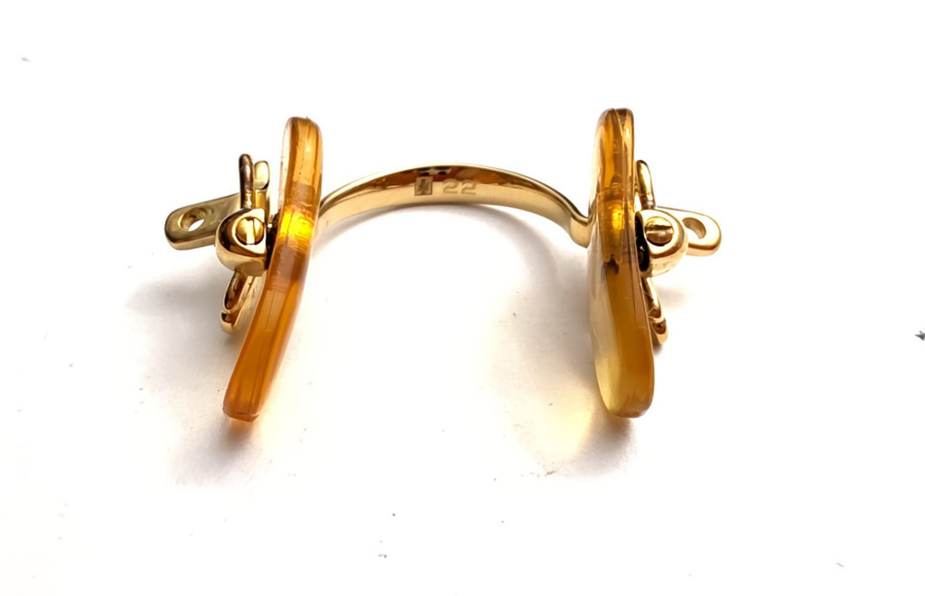 Auth Cartier Small C-decor Spare Parts/Replacement - Gold