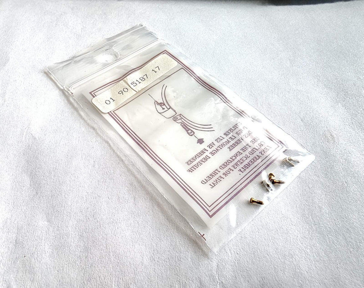 Authentic Cartier Vintage Eyeglasses Hinge Screw Gold/Silver - $39 each