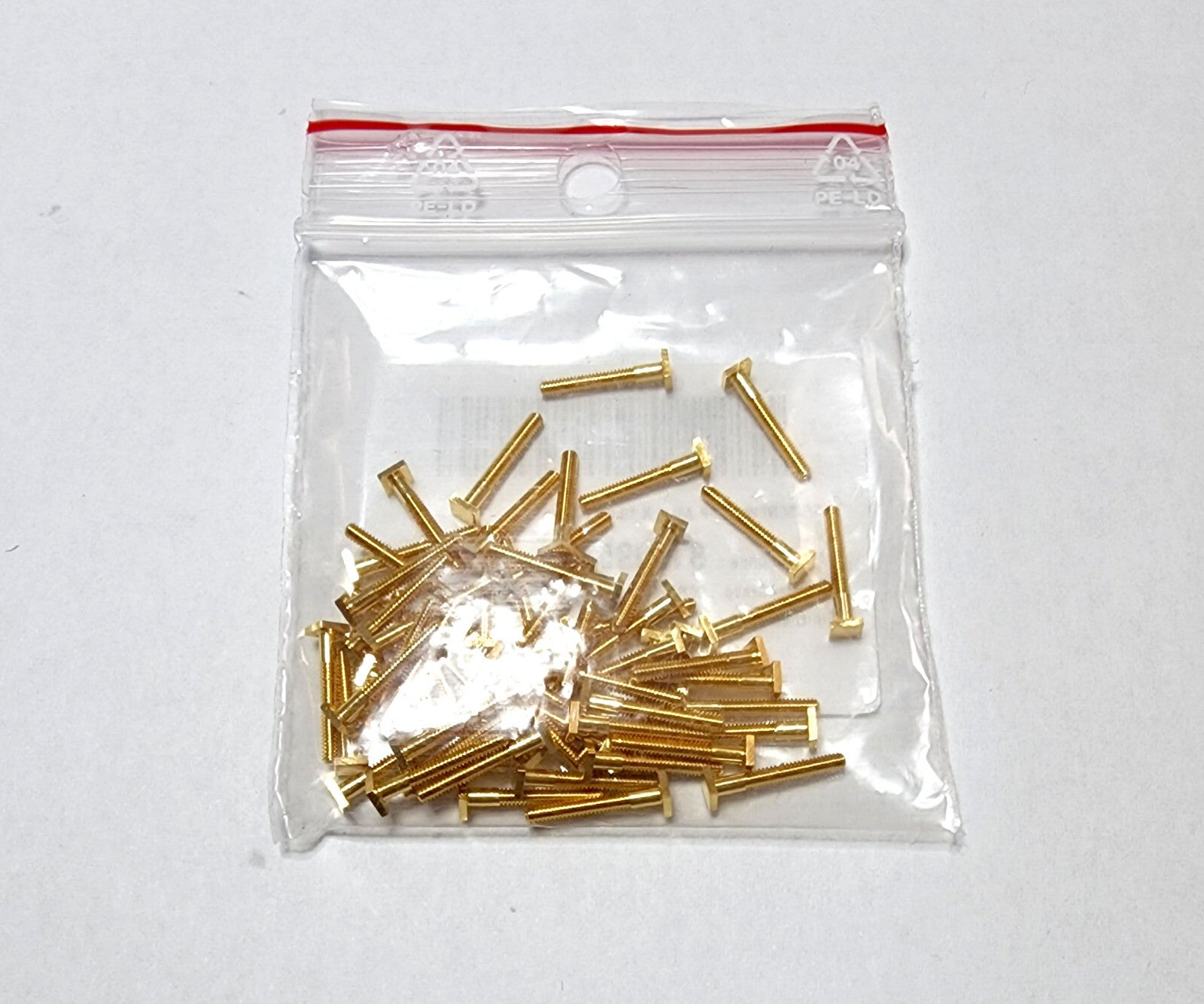Authentic Cartier Square Screw Caps Gold w/ Washers for Eyeglasses Small