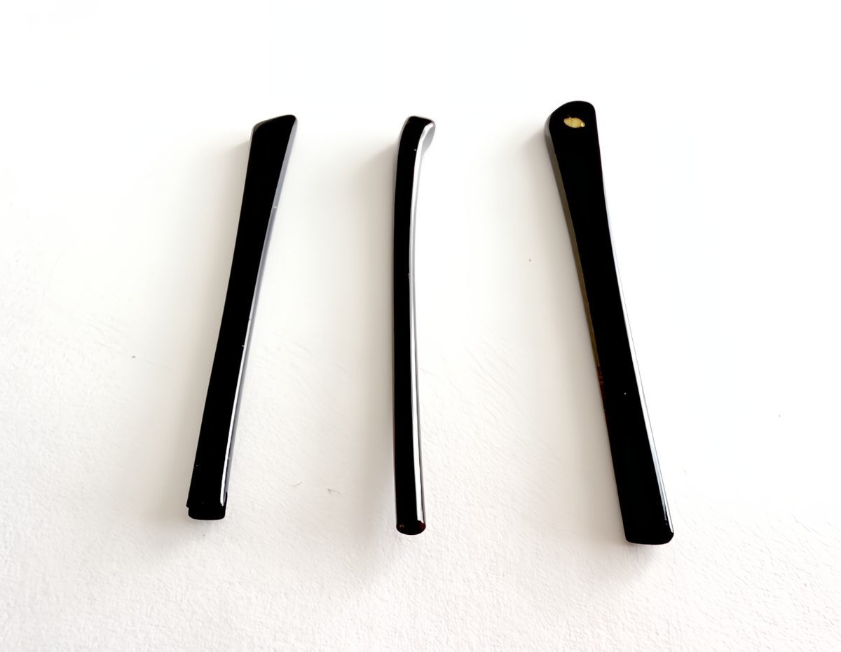 Genuine Cartier Temple Tips Replacement Ends A B C Black New Pair