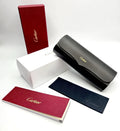 Authentic Cartier Glasses Packaging Set Large Box Case Cloth Certificate