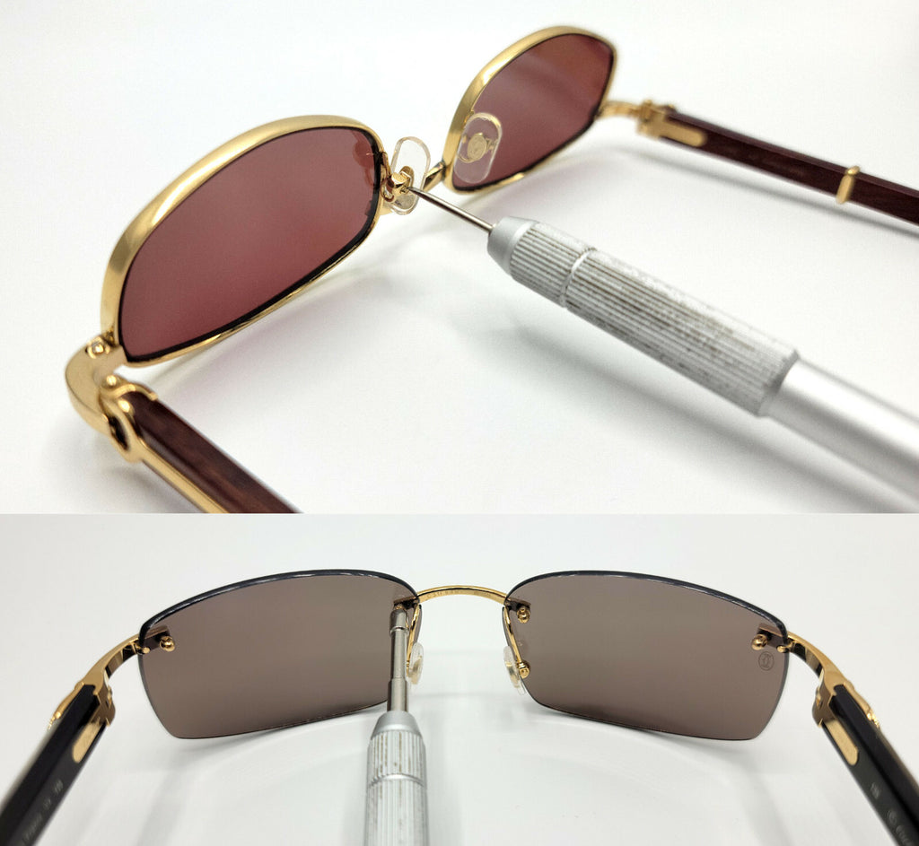 NEW! Precision Screwdriver Set for Cartier C decor Rimless Sunglasses Glasses