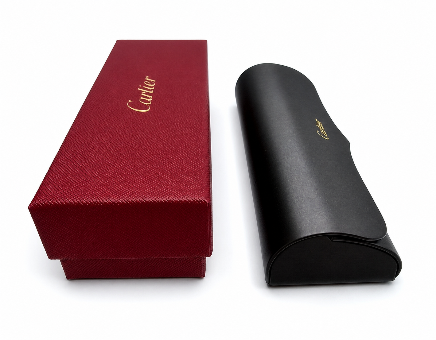 Authentic Cartier Glasses Case & Box Set w/ Cloth & Certificate NEW