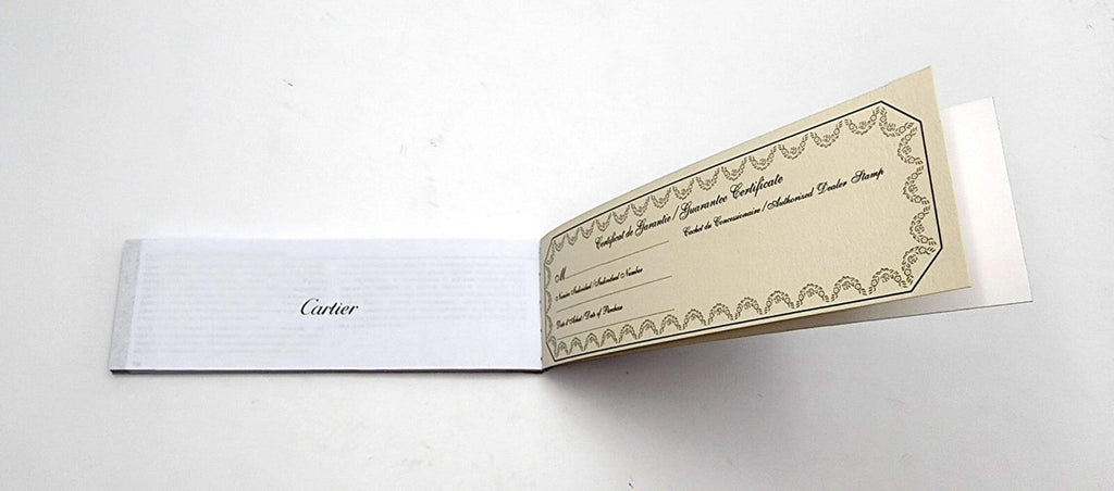 Authentic Cartier Glasses Packaging Set Large Box Case Cloth Certificate