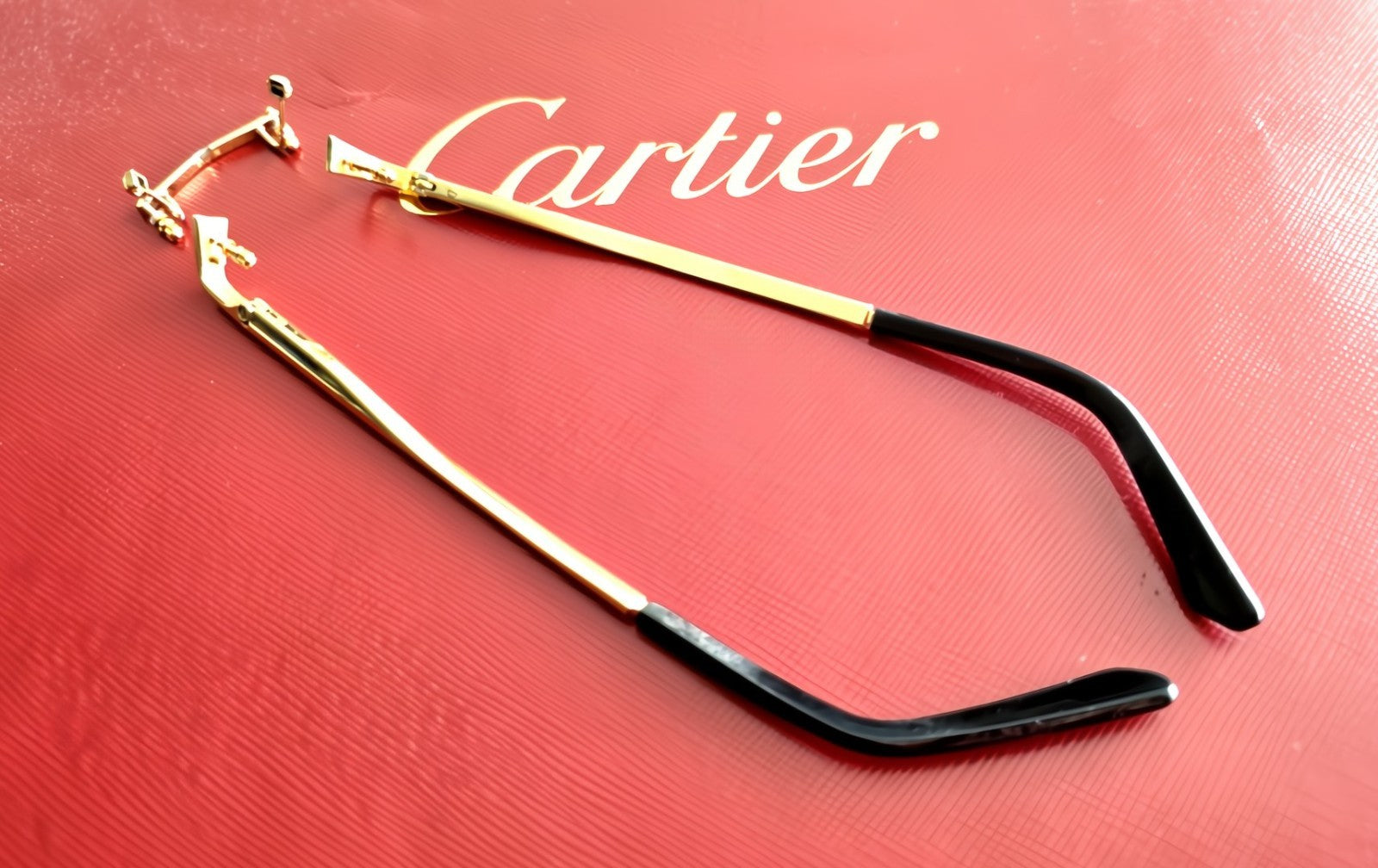 Authentic Cartier CT0167O Gold Eyeglasses Parts – Replacement