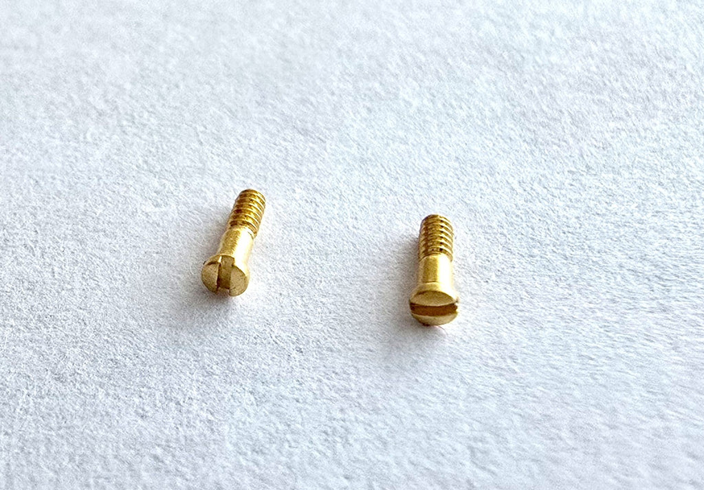 New Authentic Cartier Nose Pad Screws Replacement Gold Silver + Free Screwdriver