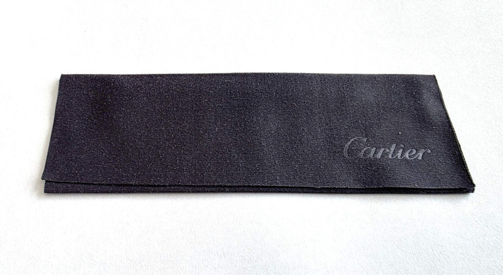 Authentic Cartier Glasses Packaging Set Medium Box Case Cloth Certificate