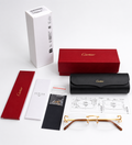 NEW! Cartier Big C Piccadilly Gold Glasses CT0092O