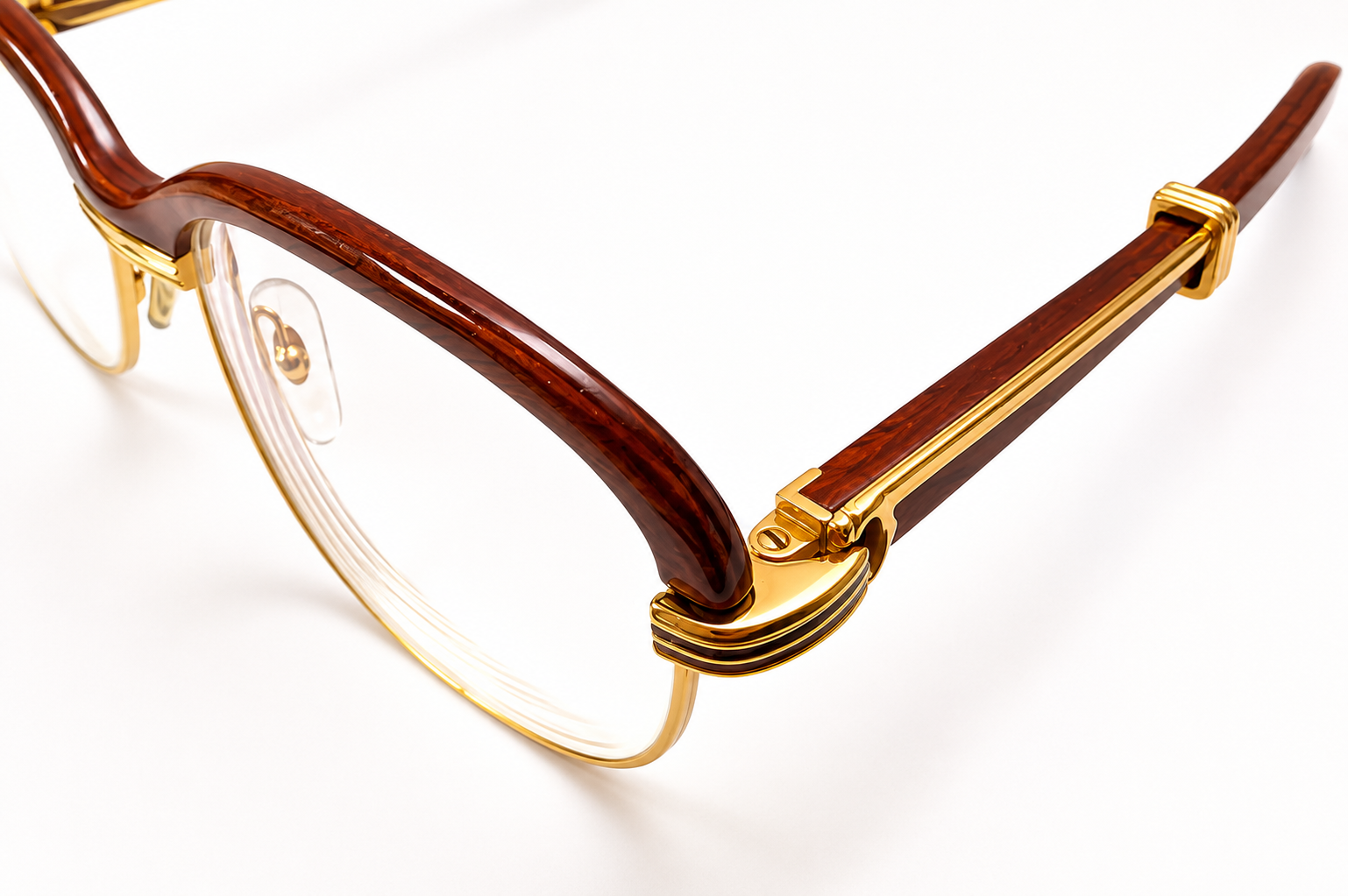 Auth Cartier Glasses Part Screws Replacement - Gold - Vintage Woods - $49/each